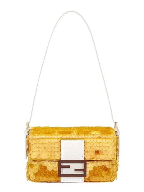 fendi mini baguette 1997|fendi zucchino mini bag.